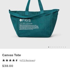 FIGS canvas tote.